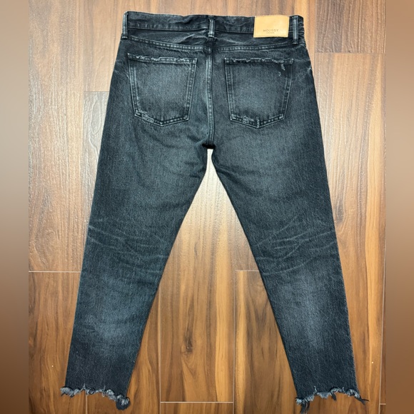 Moussy Vintage Jeans Distressed Black Wash - Picture 10 of 14